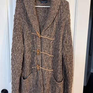 Ralph Lauren - Linen, Cashmere, Silk, & Cotton Knit Cardigan Toggle Closures
